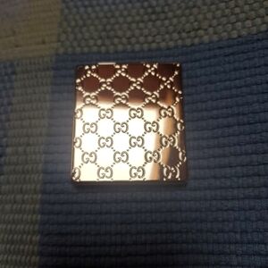 Gucci Metallic Gold Logo Compact
